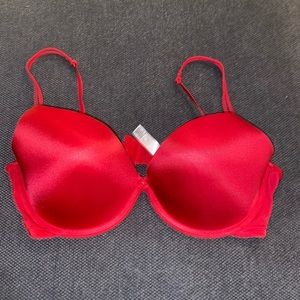 Red bra